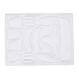 Fityle — 16 peças de adesivos de rugas faciais – tratamento antirrugas para suavizar os olhos, boca ou testa, rugas, tiras de triângulo reutilizáveis