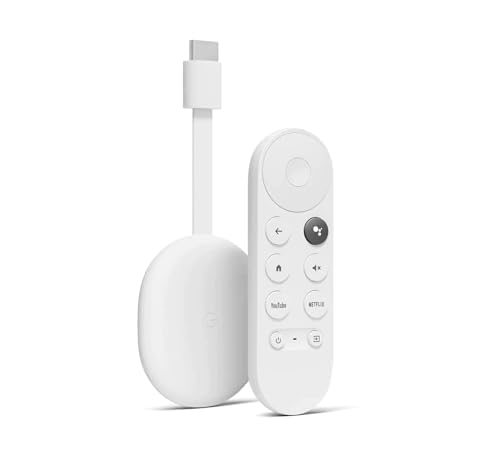 MIICAMGoogle Chromecast with Google TV - HD Streaming Device with Voice Remote - Access Netflix, YouTube, Prime Video, Hulu, Spotify, and More - Easy Setup - Compatible with Android & iOS"