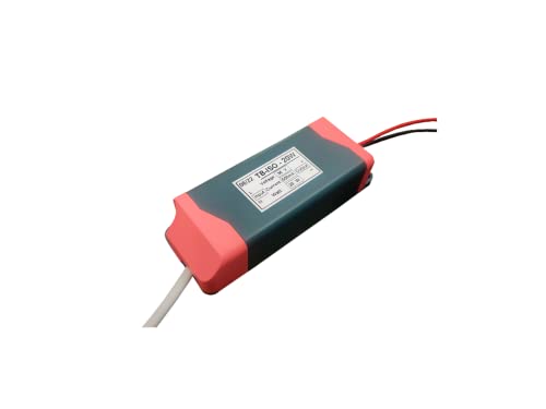 Image of TECHNOBEAM 20W driver,BIS certified Isolated driver 36V-500 mA with Red & Black wire at output for COB light,Zoom Light, Track Light (Pack of 1)