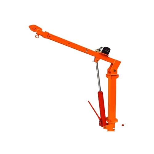 Grúa Móvil De 1 Tonelada, Polipasto Eléctrico Pequeño, Voladiza, For Camión Elevador, Tipo Hidráulico para elevación y remolque(800kg Bracket)