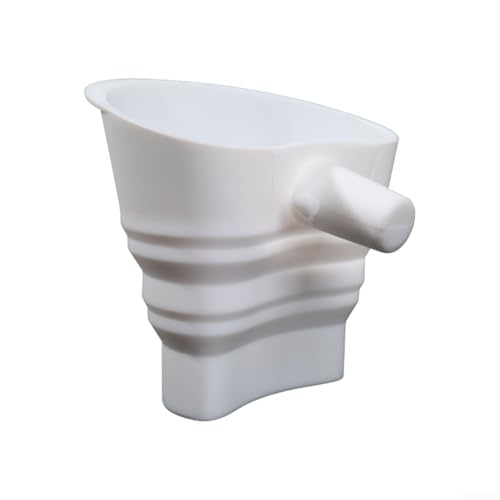 Embudo de harina plegable de silicona para batidora de pie, protector con boquilla en ángulo para ingredientes húmedos y secos, accesorio de canal de hornear apto para lavavajillas, rojo, azul y