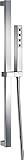 Delta 51567 Angular 1.75 GPM Single Function Hand Shower on Slide Bar with Included Hose - Lumicoat Chrome