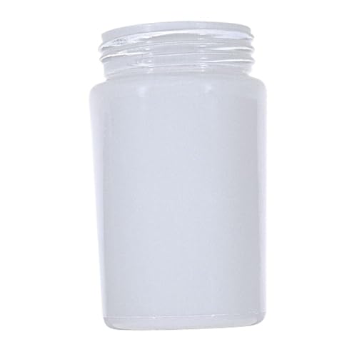 Image of B&P Lamp Screw Fitter Globe with a Sprayed White Inside, 3 1 /4 inch Diameter, 3 11 /64 inch Diameter Fitter, and 6 1 /4 inch Height