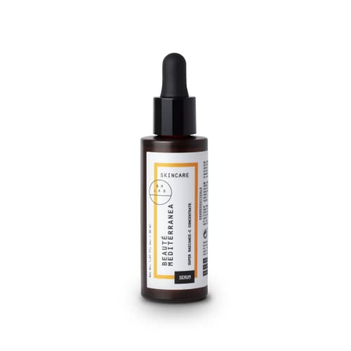 Serúm Facial con Vitamina C - 30 ml - Efecto Glow - Hidratante, Antienvejecimiento y Aporta Elasticidad - 100% Vegano - Beauté Mediterranea Super Radiance-C Concentrate