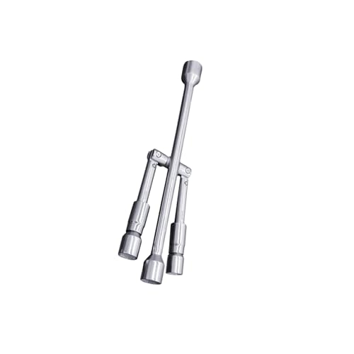 Llave de Cruz de 4 vías plegable con vasos universales de 17 a 23 mm 3