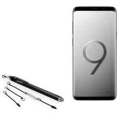 BoxWave Stylus Pen Compatible with Samsung Galaxy S9 Plus - EverTouch Capacitive Stylus, Fiber Tip Capacitive Stylus Pen for Samsung Galaxy S9 Plus - Jet Black