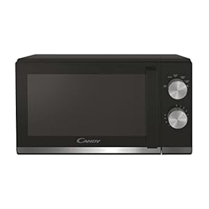Candy Moderna Forno a Microonde 20 Litri, 700W, 6 Livelli di Potenza, Funzione Defrost, Timer e Segnale Acustico di Fine Cottura, App hOn, Libera Installazione, 45,2 x 34,6 x 26,2 cm, Nero – CMW20TNMB