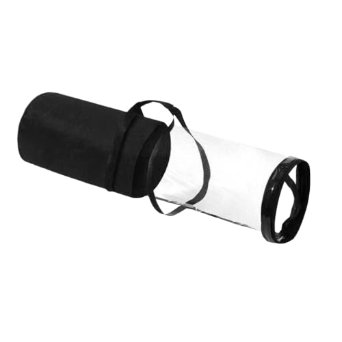 Organizador de Almacenamiento de Papel de Regalo | Bolsa de Almacenamiento para Cinta de Navidad con asa para Puerta, Embalaje – Caja de Transparente para Armario Debajo de Cama, Fiesta, Cinta