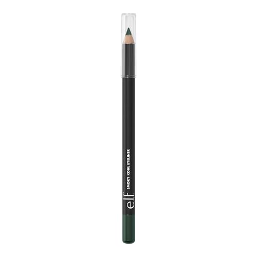 Image of e.l.f. Smoky Kohl Eyeliner, Eye Pencil for Creating Long-Lasting, Bold, High-Pigment Makeup Looks, Vegan & Cruelty-Free, Rare Emerald
