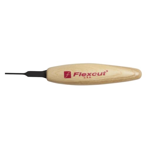 Flexcut Wood Carving Chisels | Micro Chisel, 1/16 Inch (1.5