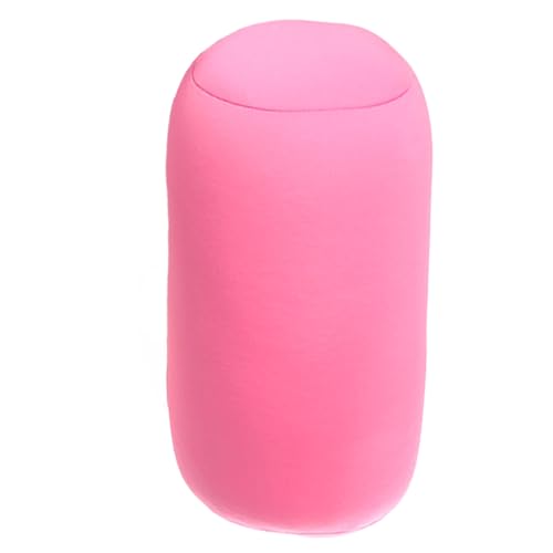 Duvcoywae Almohada De Tubo De Microperlas, Almohada En Rollo, Almohadas De Soporte Cervical Extra, Viaje Hogar Dormir Soporte para El Cuello Cómodo, 30 × 16 CM
