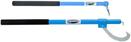 LogRite 60'' Aluminum Handle Cant Hook and 30'' Hookaroon 2-pc. Bundle