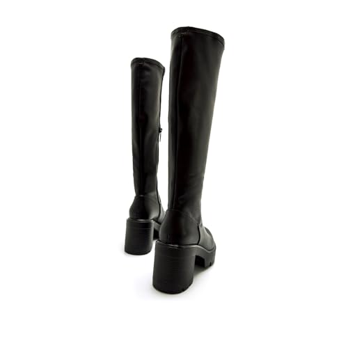 Mtng Para Mujer. 54890 Botas Saba Negro (37), 5 A 8Cm, Cremallera, Casual - 7