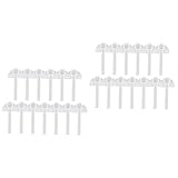 POPETPOP 26 Piezas De Bebedero De Alimentación De Abeja De Pico De Pato Alimentador De Colmena Alimentador De Colmena Comederos De Abeja Herramientas De Apicultura De Pico De Pato