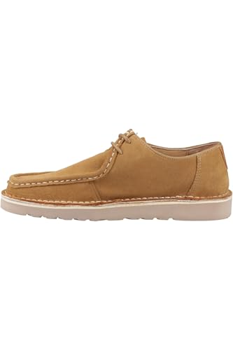 Image of Hush Puppies Men's Otis Lace Up Shoe, Tan, 9 UK