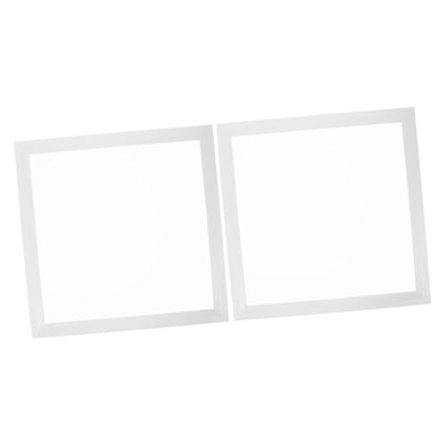 HOMOCONO 2 Stück Einbaurahmen Deckenleuchten Abdeckung