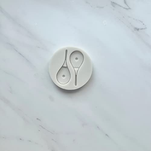 It Was All A Dream Shop Tennis Racket Duo Baking Mold for Cupcakes, Cake Pops, Chocolate Strawberries, Pretzels & Rice Krispies