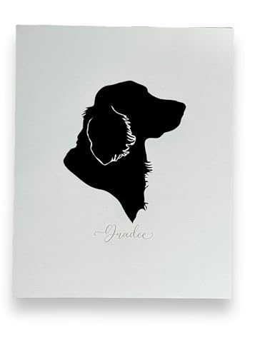 Custom Pet Profile Silhouette