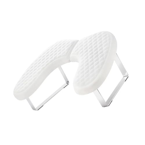 Accoudoir manucure papillon ergonomique en similicuir avec base stable