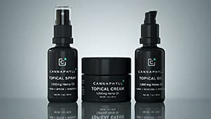 Cannaphyll Topical Organic Natural Hemp Gel (1 Oz) For Skin, Back, Shoulder, Muscle, Nerves, And Joints, Tattoo Aftercare Made With Lavender, Neroli, Marjoram, And Cedarwood #TOP3