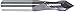 Monster Tool - 208-010625 - Carbide Drill Mill, 5/8", 2F, Single, 3-1/2