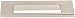Top Knobs Mercer 3.75 in. Europa Cut Out Tab Pull