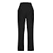 ZEFOTIM Pantalones Anchos para Mujer Business Clothes for Women Elastic Waist Spring with Pocket Black High Waisted Lightweight Wide Leg Dress Pants Dance Dressy Tummy Control Pants for Women Black M