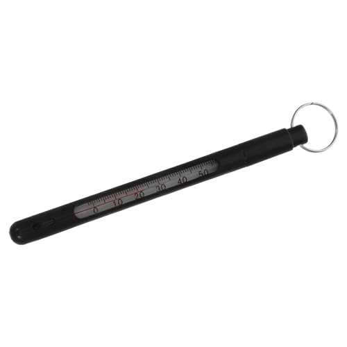 Amosfun Thermomètre Extérieur à Eau Flottant pour Bassins et Aquariums, Capteur Haute Sensibilité, Design Stick en Abs, Pêche la Mouche