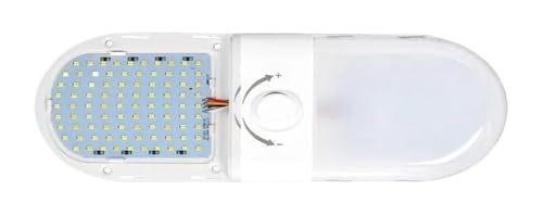 Lámpara de techo para consola de coche con luz interior de 12 compartimentos regulable 2