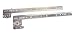 Knape & Vogt 22in Side Drawer Guide Zinc Plated Steel