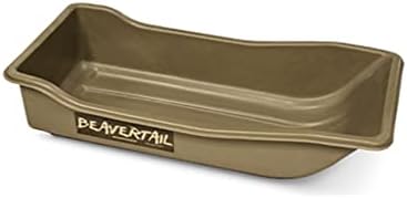 Beavertail Decoy Sport Sled, Marsh Brown, Small