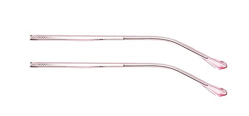RYZGOJV 1 par de lentes de repuesto de metal para adultos, marco de gafas de templo, anteojos, brazos y piernas para adultos, C04, Varios colores, Medium