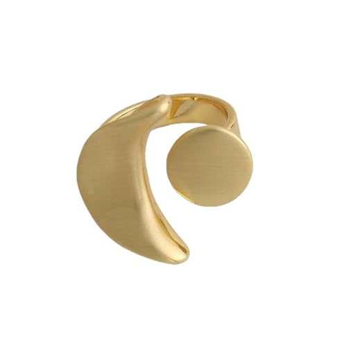 Bagues lune et soleil minimalistes, le cadeau unique pour une fête