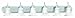 Thomas Lighting SL758678 Homestead Bath Light, Brushed Nickel 48w x 9h x 7D