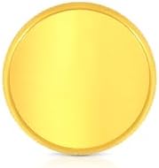 Bhima Jewels 24K 999 Purity Plain Flower Coin 0.5g