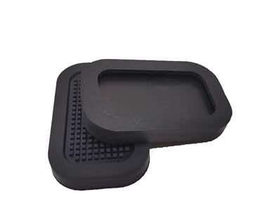 2 fundas de goma para pedal de freno y embrague, diseñadas para Ford Transit 1965-2006