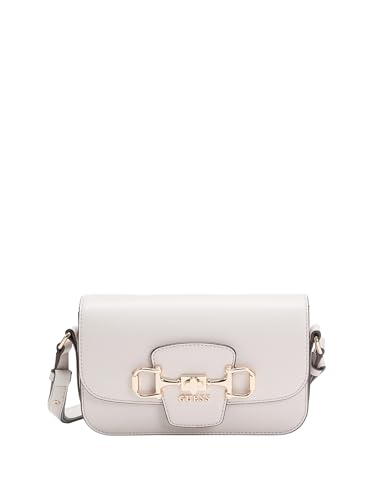 Bolso de hombro GUESS Janie convertible en bandolera beige para mujer