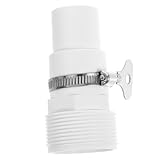 POPETPOP プール用ポンプアダプター 点 耐久性コンパクト設計 軽量持ち運び簡単 簡単取り付け 多用途変換 フィルターポンプ接続用 互換性優