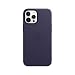 Produktbild Apple Leder Case mit MagSafe (für iPhone 12 Pro Max) - Dunkelviolett