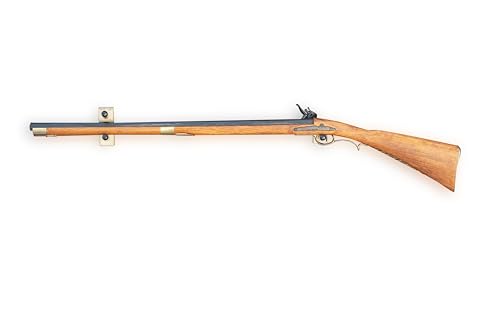 KR Ideas Horizontal Wall Mount for an Antique Rifle (Made in The USA) (Poplar)