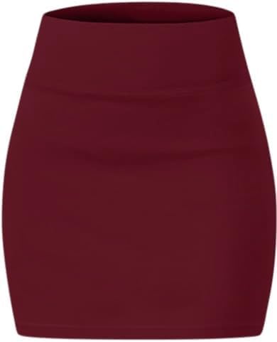 Sweet Hearts Mini Pencil Skirt for Women- Above Knee Basic Basic Bodycon Skirt Made in USA - Image 5