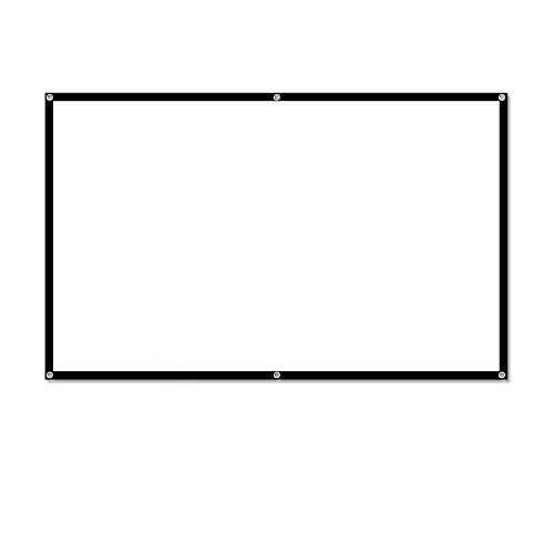 Pantalla de proyección portátil plegable 100 pulgadas 16:9