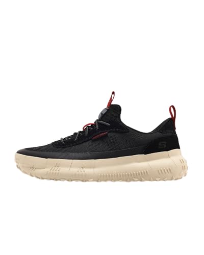 Basket Skechers Homme Revo-Kelce : Chaussure de sport basse noire et confortable