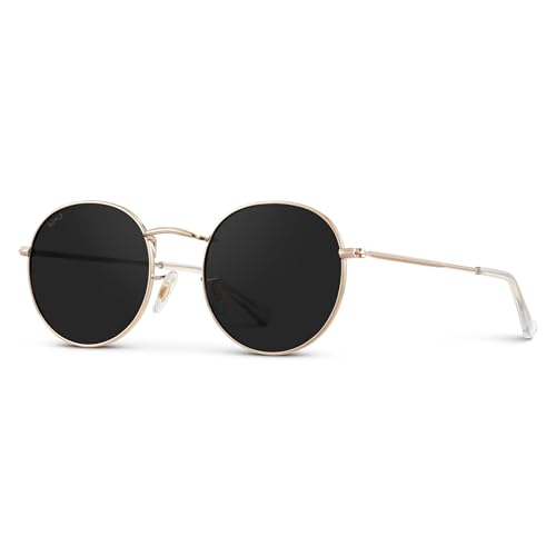 Image of WearMe Pro - Reflective Lens Round Trendy Sunglasses