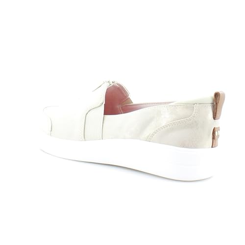 Ryka Womens Vivvi Faux Leather Shimmer Casual Shoes Taupe 8.5 Medium (B,M)3