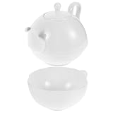 Design anglais intemporel : orné d’une théière au design anglais classique, ce service apporte une touche de charme britannique intemporel à votre pause thé. théière avec assiette et tasses