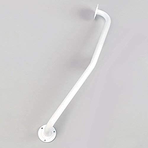 NRS Healthcare Newel Post Left Handed Grab Rail, White