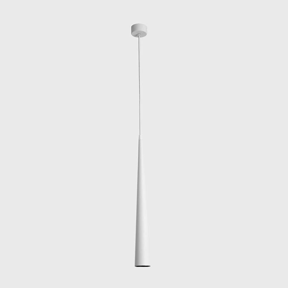 Luci per Isola Cucina - LED 5W, 60cm, Alluminio - Faretti a Sospensione Moderni a Tubo Lungo, Dario a Sospensione per Sala da Pranzo, Bar, Mini soffitto Cono, faretto a Testa Sina