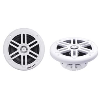Casse stereo doppio cono 2x80W étanches pour sonorisation extérieure de cockpit