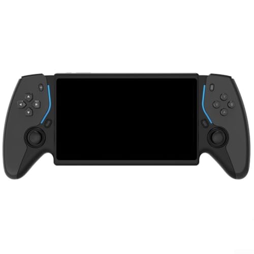 Rehoetom Console de jeu portable rétro HC8000 7" écran IPS 1024 x 600, jeux classiques 15K, 5 heures de temps de lecture, carte TF jusqu'à 256 Go, compatible avec Linux OS (noir)